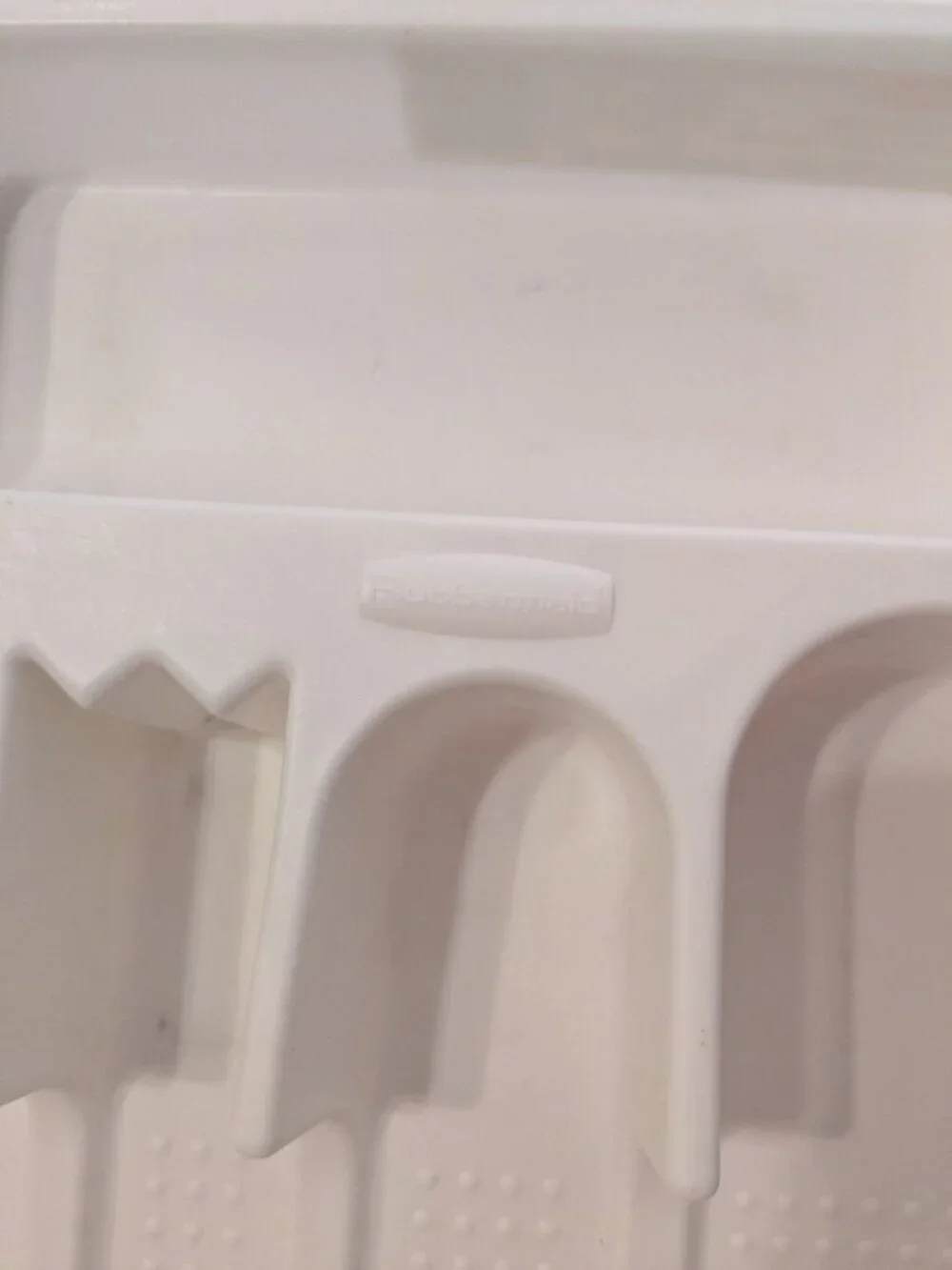 Rubbermaid White Silverware Tray Flatware Utensil Hold Drawer Organizer 2925